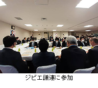 写真：自民党原子力特委にて