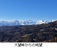 写真：大望峠からの眺望