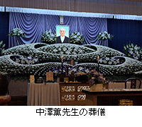 写真中澤薫先生の葬儀