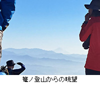 写真:篭ノ登山からの眺望