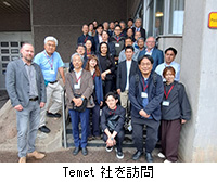 写真:Temet社を訪問
