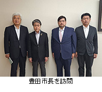 写真:豊田市長を訪問
